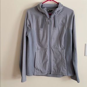 The North Face Grey Full Zip Hoodie